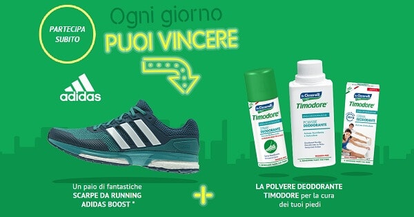 Concorso-a-Premi-Timodore-vinci-gratis-un-paio-di-scarpe-Adidas-Boost