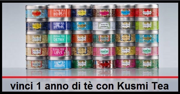 Kusmi-Tea-vinci-gratis-1-anno-di-tè