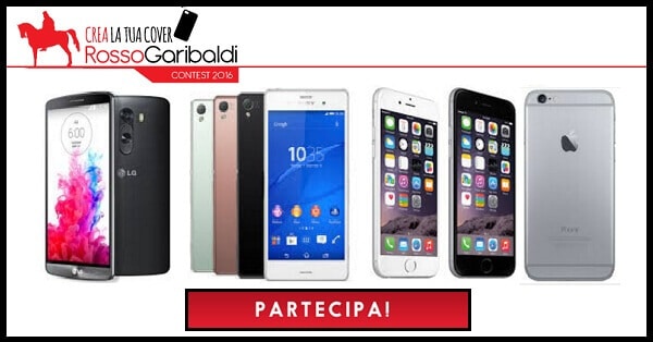 vinci-smartphone-con-Rosso-Garibaldi-