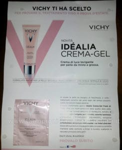 Campioni-gratuito-Vichy-Idéalia-crema-gel