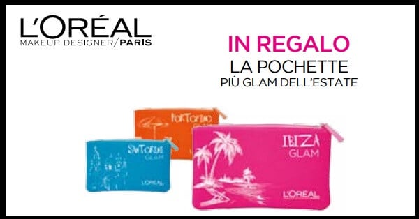 Pochette-Glam-LOreal-Paris-in-regalo