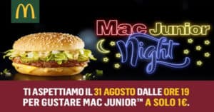 McDonald's Mac Junior Night
