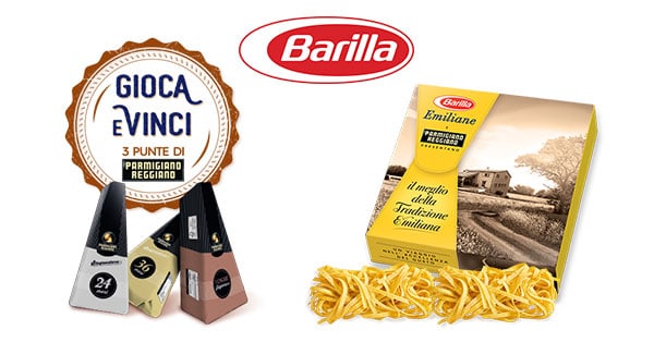 Concorso Emiliane Barilla Scegli il meglio vinci il meglio