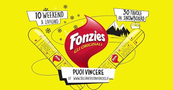 Concorso Sulla neve con Fonzies