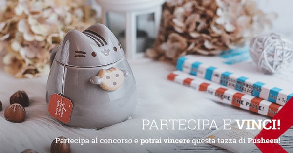 Vinci gratis una tazza di Pusheen