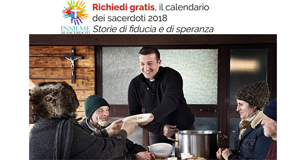 Richiedi gratis calendario 2018 Insieme ai sacerdoti