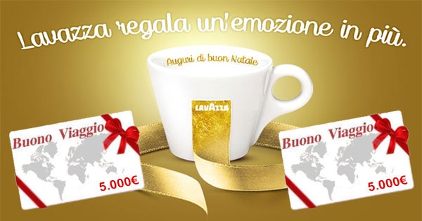 Concorso Lavazza regala un'emozione in più