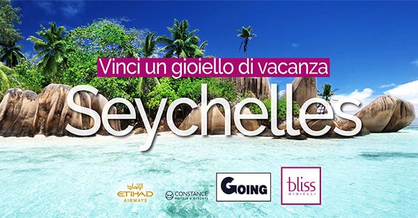 Concorso Vinci un gioiello di vacanza con Bliss