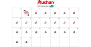 Calendario dell'Avvento Auchan