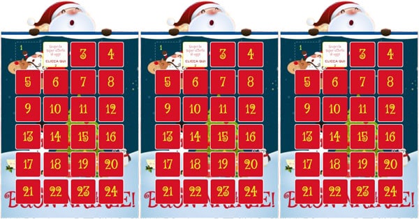 Calendario dell'Avvento Toys Center