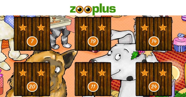 Calendario dell'Avvento Zooplus