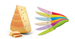 coltelli da cucina omaggio con Emmentaler DOP