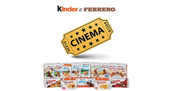 Concorso Con le merendine Kinder e Ferrero vola al cinema