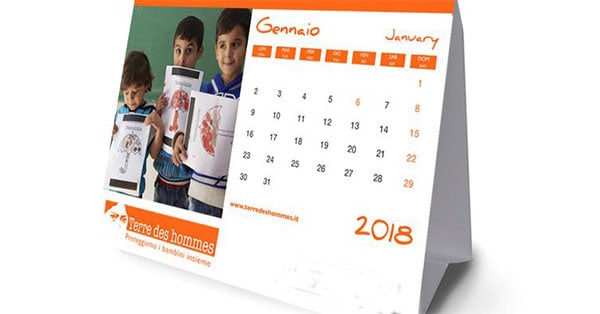 calendario Terre des Hommes 2018