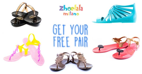 Prova gratis un paio di sandali Zhoelala Milano