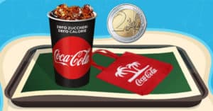 Bibita media a 2 Euro e borsa Coca-Cola in omaggio da McDonald's