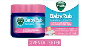 Progetto tester Vicks BabyRub