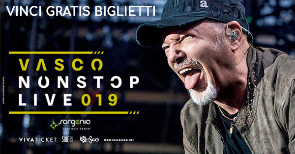 Vinci gratis biglietti per il concerto di Vasco Rossi a Milano