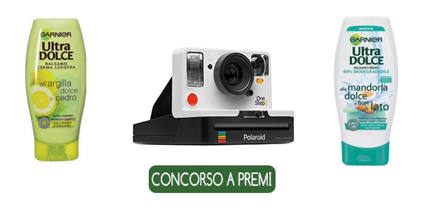 vinci Polaroid one step 2 con Garnier Ultra Dolce