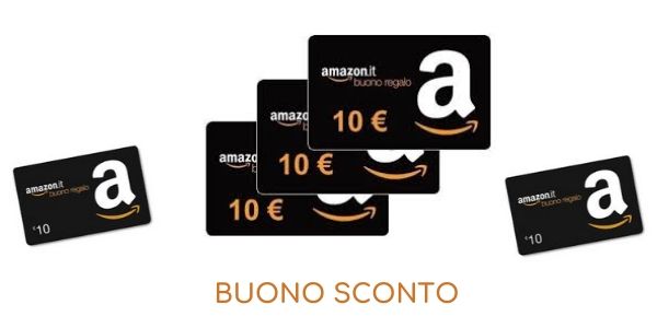 Buono sconto Amazon 10€