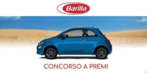 Concorso a premi Barilla vinci Fiat 500