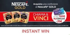 Instant win Nescafè Gold