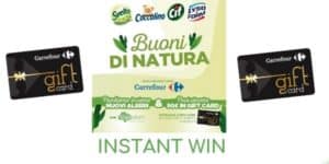 Instant win "Buoni di Natura"