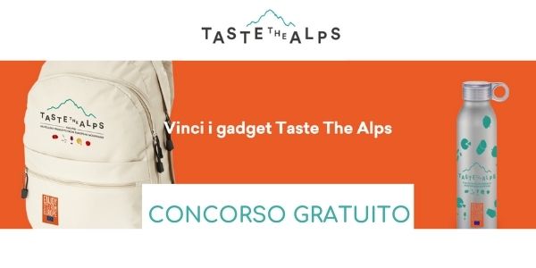 Taste The Alps concorso gratuito