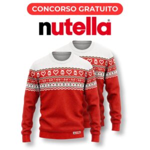 concorso gratuito maglioni di natale nutella 2024