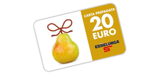 carta prepagata esselunga 20 euro