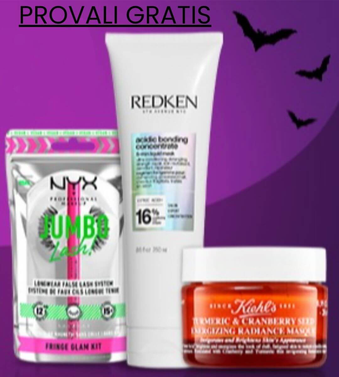 test and tell routine halloween L'Oréal