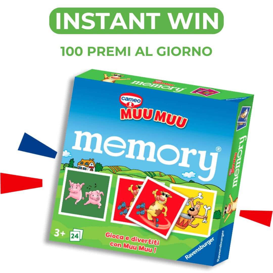 concorso instant win Muu Muu Memory Cameo