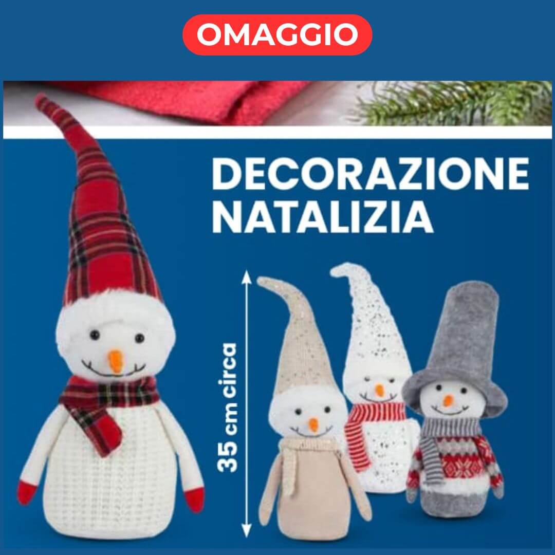 decorazioni natalizie omaggio Eurospin per i clienti APP