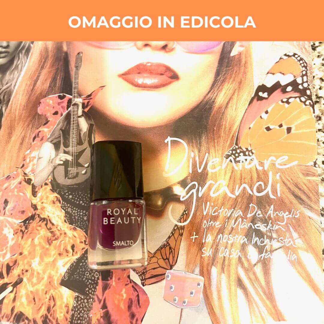 smalti royal beauty in omaggio su cosmopolitan inverno 2025